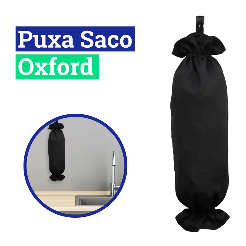 Oragnizador Puxa Saco Oxford - Preto