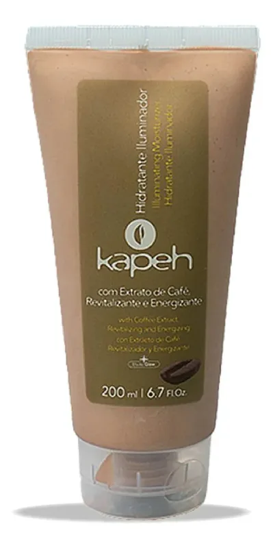 Hidratante Iluminador Efeito Glow 200ml Kapeh Suave