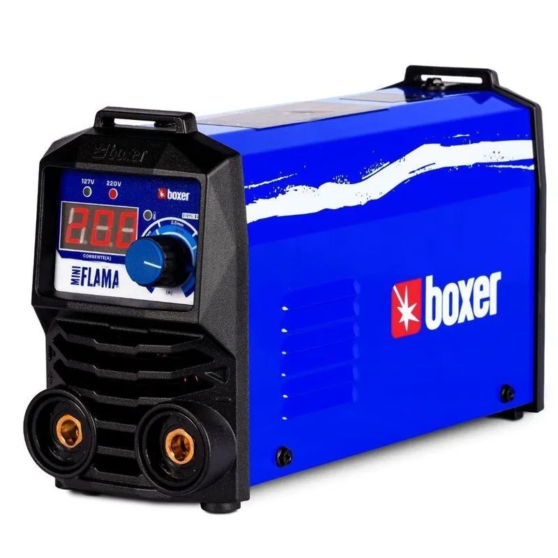 Máquina de Solda Inversora TIG/MMA Mini Flama 160A Bivolt Automática 127/220V BOXER-99302