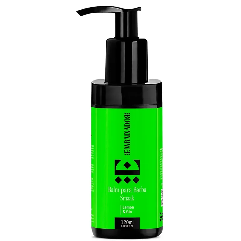Balm Para Barba Smaak Embaixador Lemon &amp; Gin 120ml