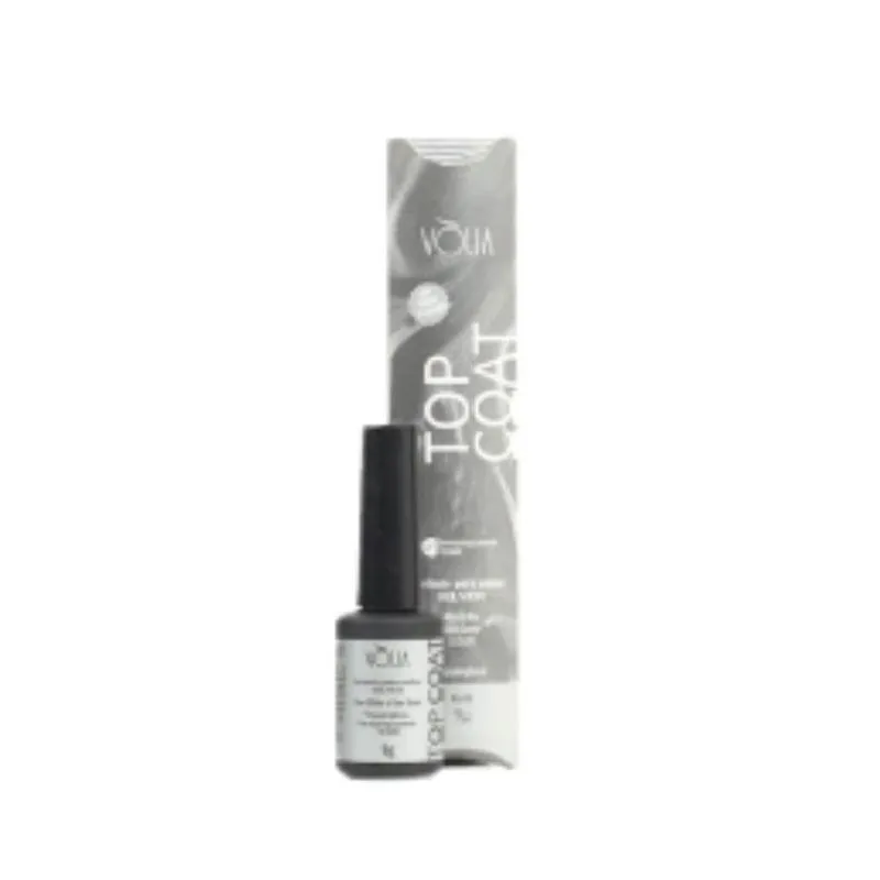 Top Coat Volia Sache Silver 9g Refil Alto Brilho Selante