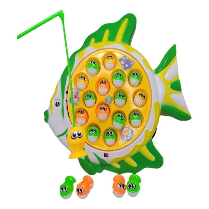 Brinquedo Jogo Pega Peixe Pesca Maluca Pescaria Infantil