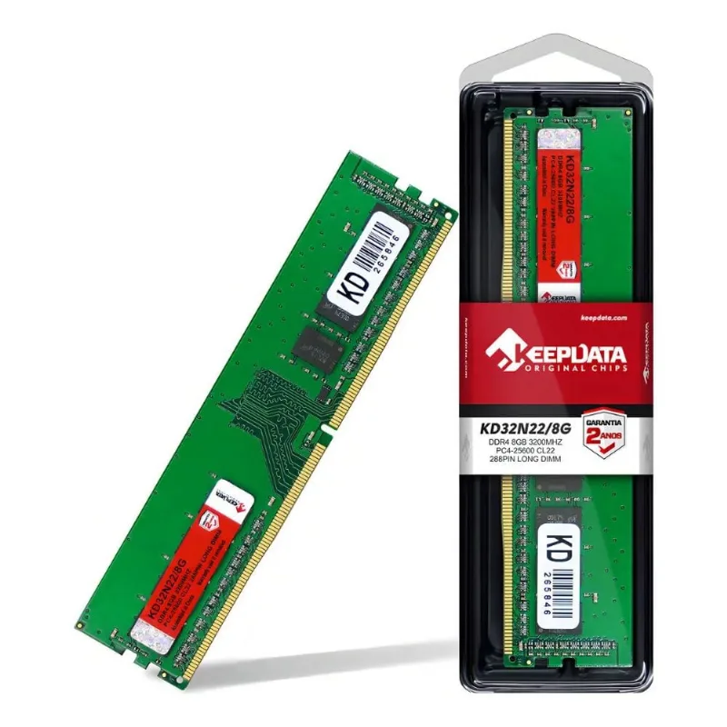 Memoria 08gb Ddr4 3200mhz Desk Kd32n22 Kepdata