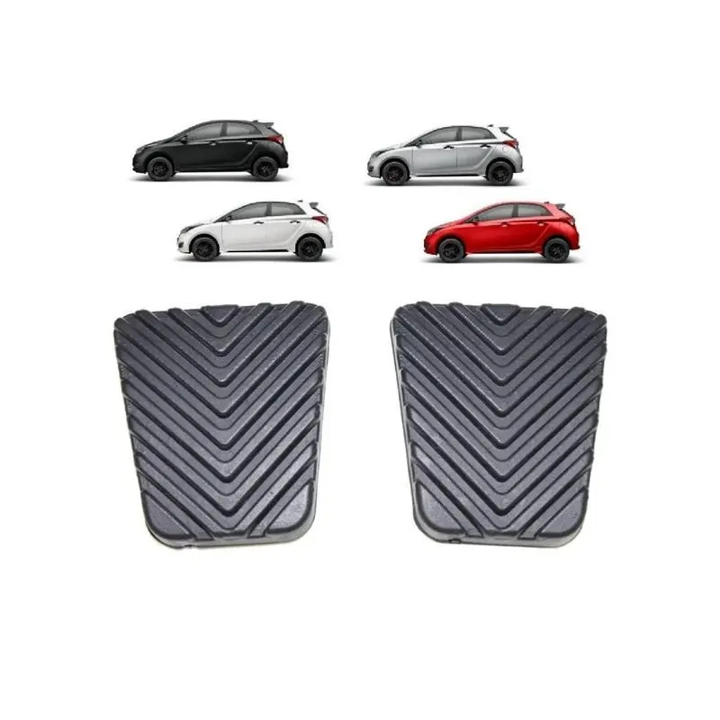 Par De Capas Pedaleiras Pedais Hb20 Hb20s I30 Elantra Tucson