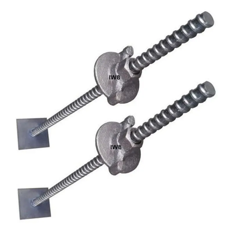 Kit 10 Barras De Ancoragem 50cm Com Flange + Porca 5/8