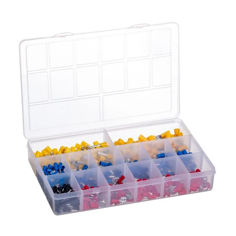 Kit Terminais Isolados Olhal, Garfo, Pino, Faston E Ilhos