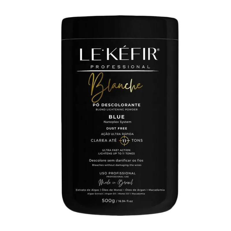 Pó Descolorante Blue Blanche Le'kéfir - 500gr