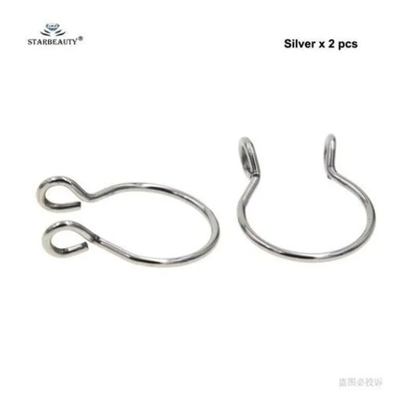 Piercing Nariz Septo Argola Falso - Prateado