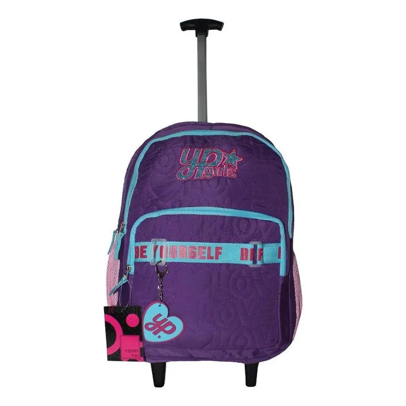 Mochila Feminina Juvenil Yepp Girls Rodinhas Escolar Origina
