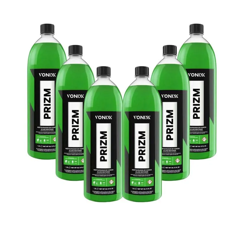 6 Restaurador De Vidros Prizm 1,5l Vonix