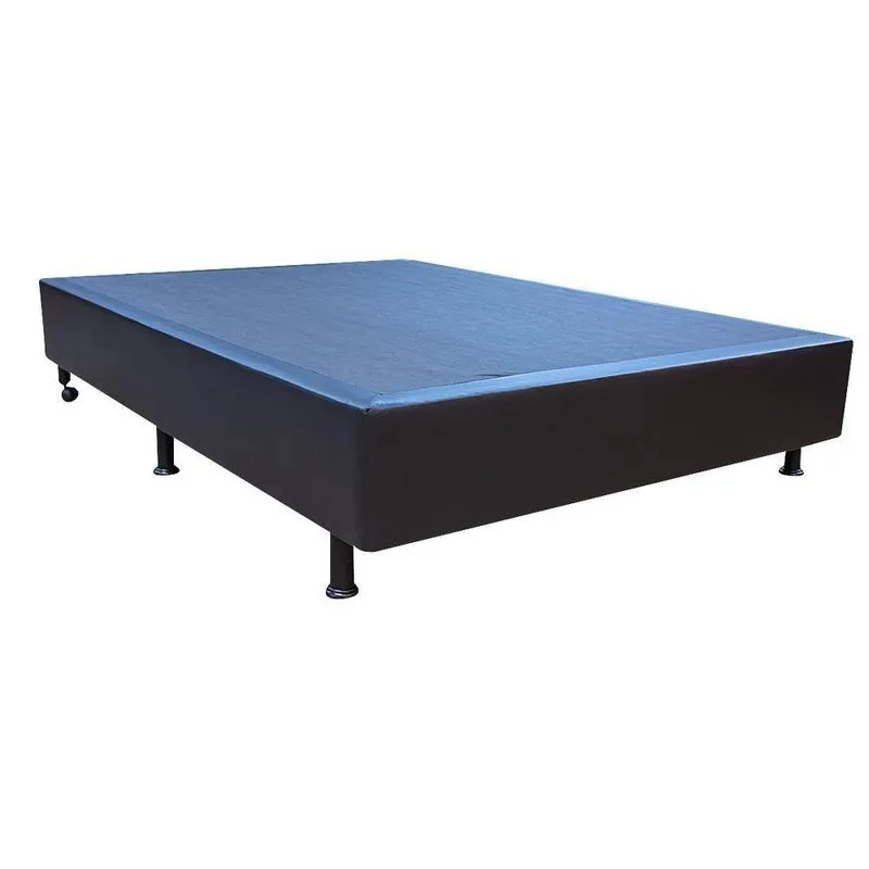 Base Cama Box Viúva Corano Preto