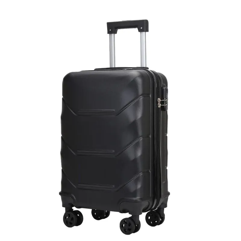 Mala Equipage Preta Ikaml08101 P 20 Em Abs- Ika