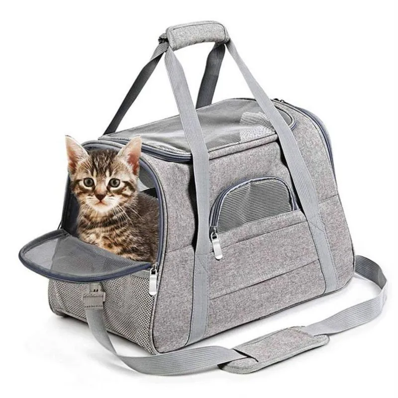 Bolsa Mala Mão Transporte Viagem Pet Luxo Cães E Gatos Avião