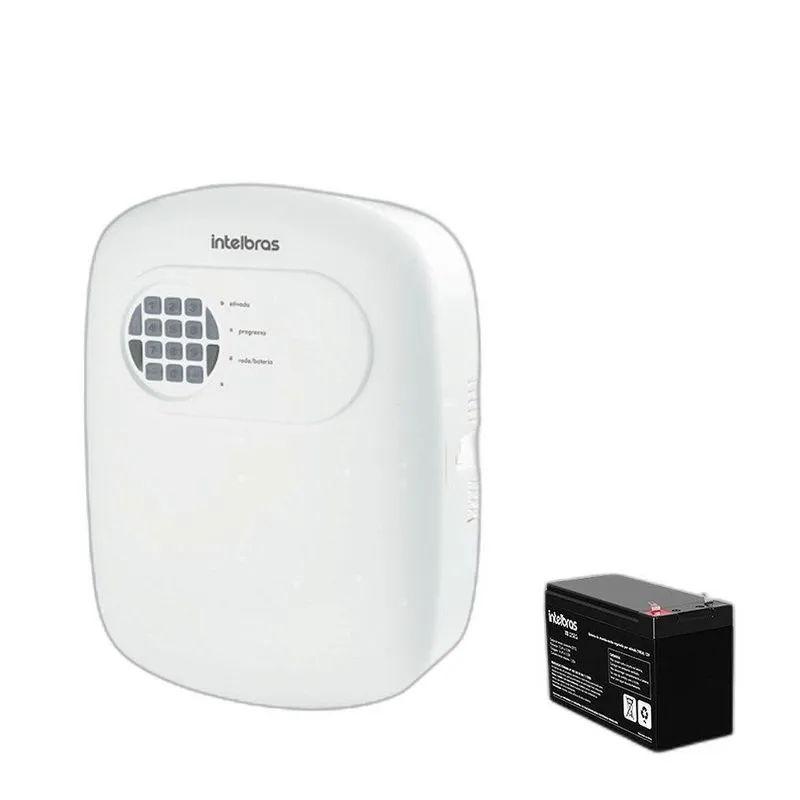 Kit Central De Alarme Intelbras Anm 24 Net Com Bateria