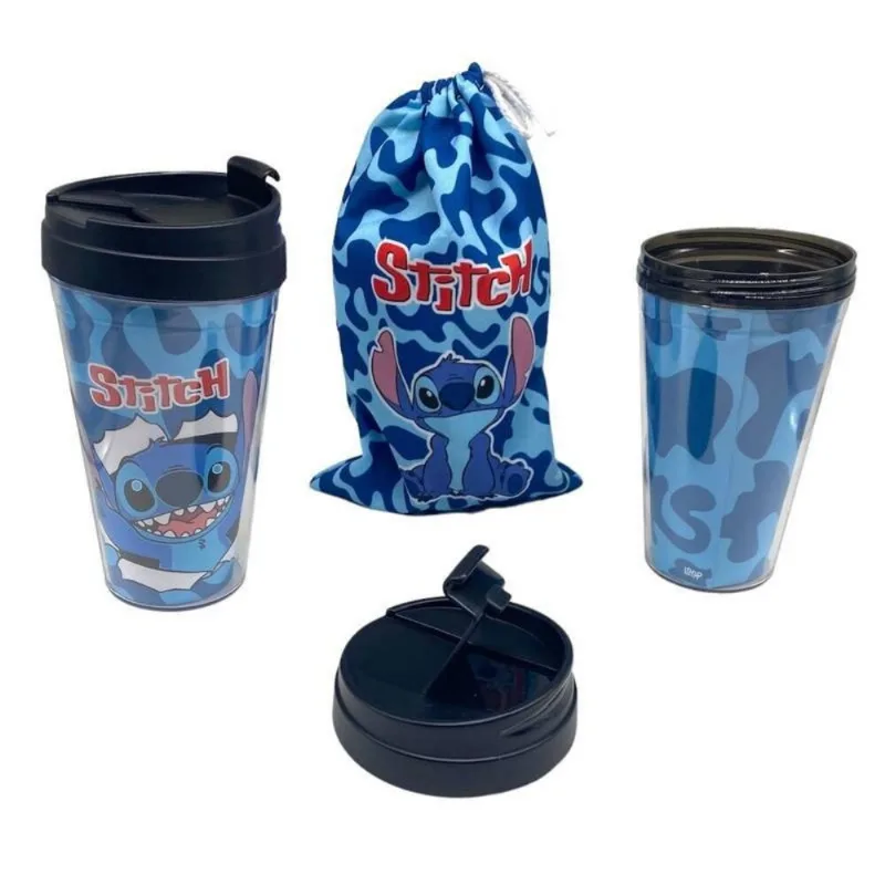 Copo Loop Viagem Stitch COPO CAFE VIAGEM LOOP PERSONAGENS