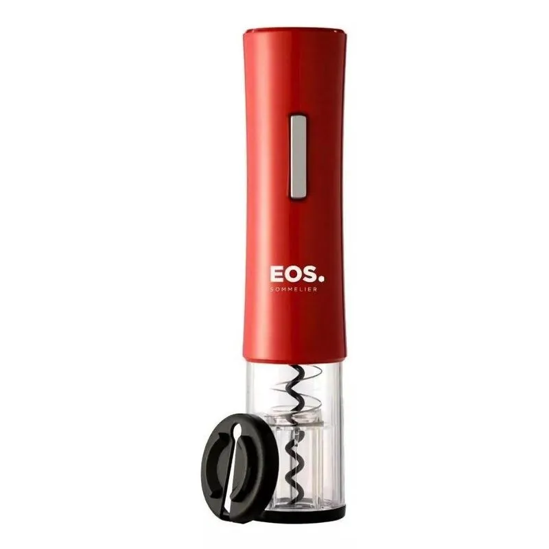 Abridor De Vinho Elétrico Vermelho Eos