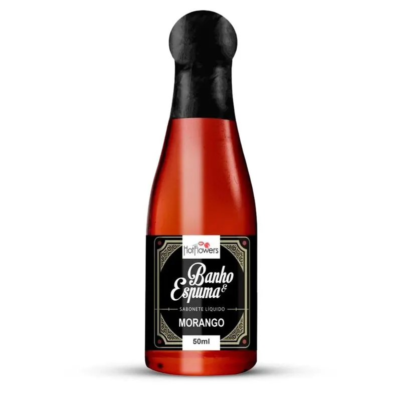 Banho e Espuma Sabonete Liquido 50ml Hot Flowers