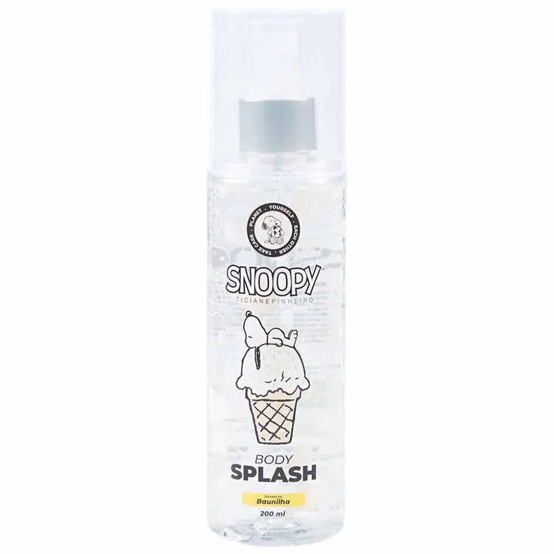 Body Splash Cia Beauty Snoopy Baunilha 200ml