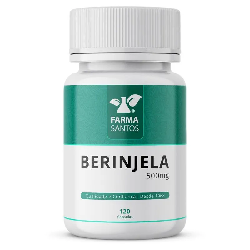 Berinjela 500mg 120 Cápsulas