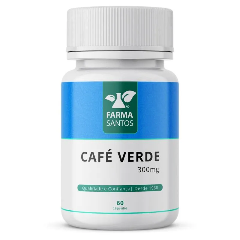 Café Verde (Green Coffee) 300Mg 60 Cápsulas