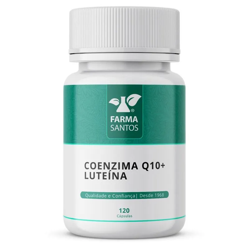 Coenzima Q10 150mg + Luteína 15mg 120 Cápsulas