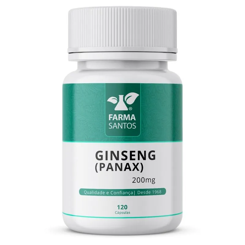 Ginseng (Panax) 200Mg 120 Cápsulas