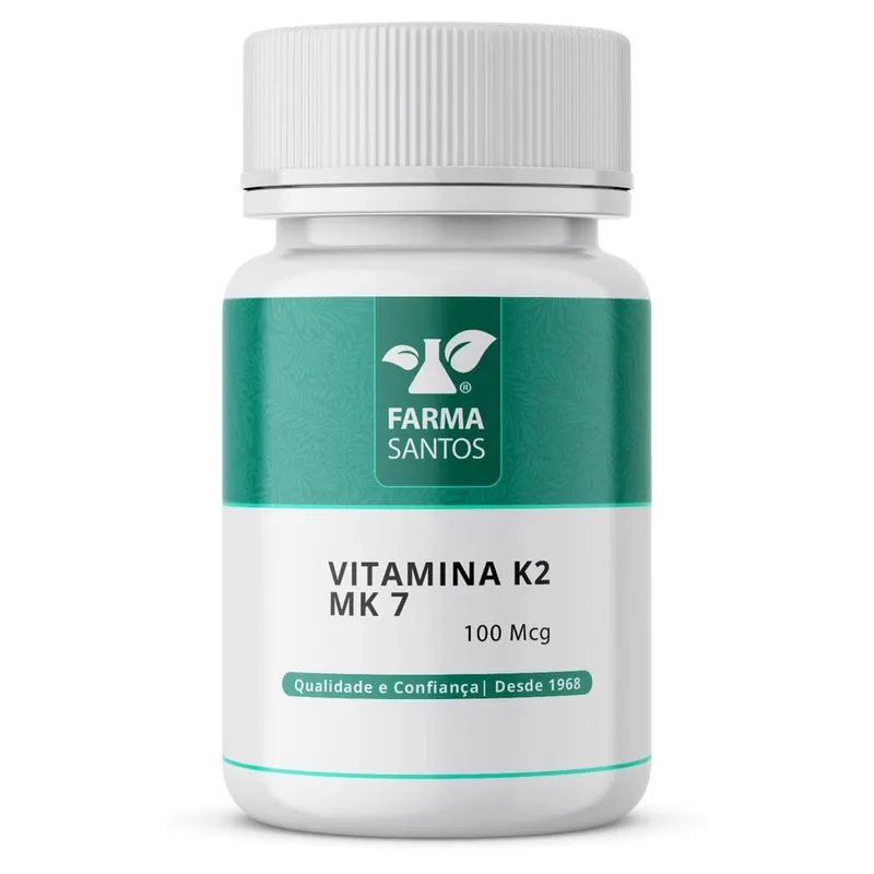 Vitamina K2 Mk-7 100Mcg 60 Cápsulas