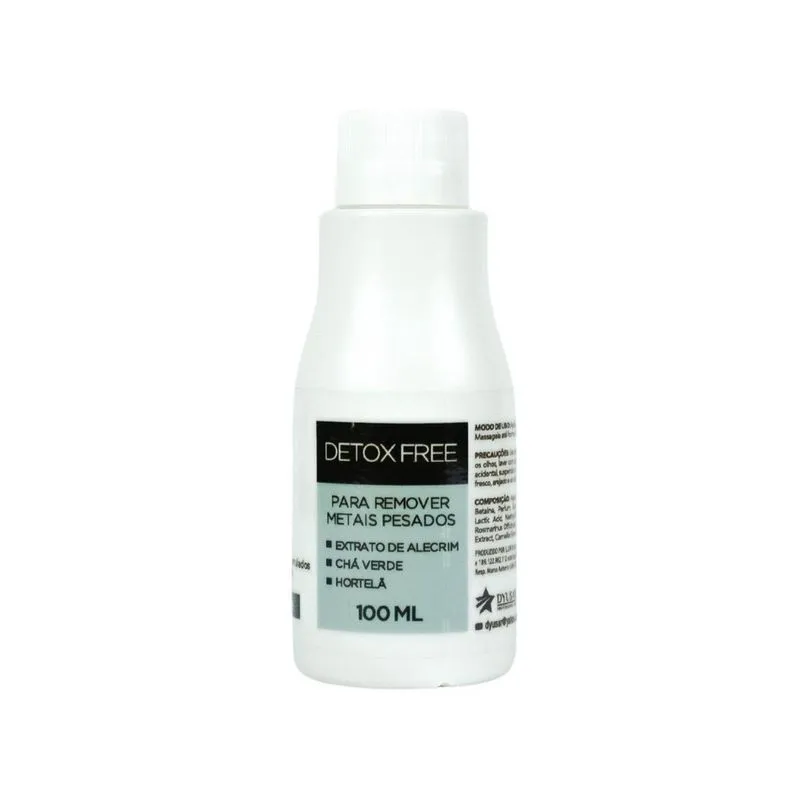 Shampoo Detox Free 500ml - Alecrim, Chá Verde e Hortelã
