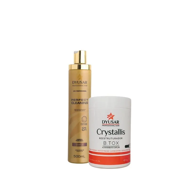 Máscara Redutora De Volume 1kg E Anti Resíduo 500ml Dyusar