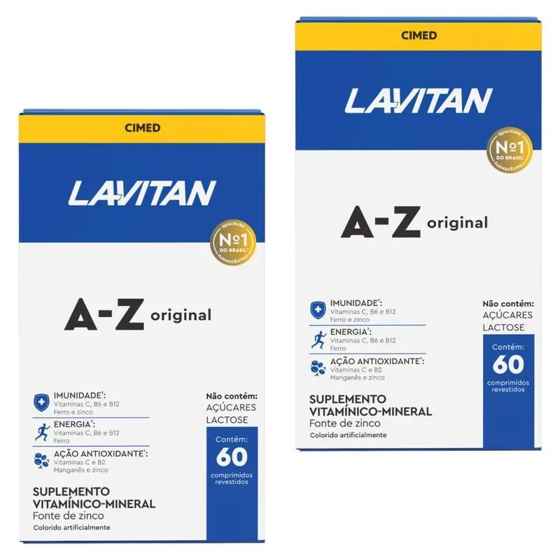 Kitlavitan Az Tradicional 2 Unidades 60 Cápsulas Suplemento