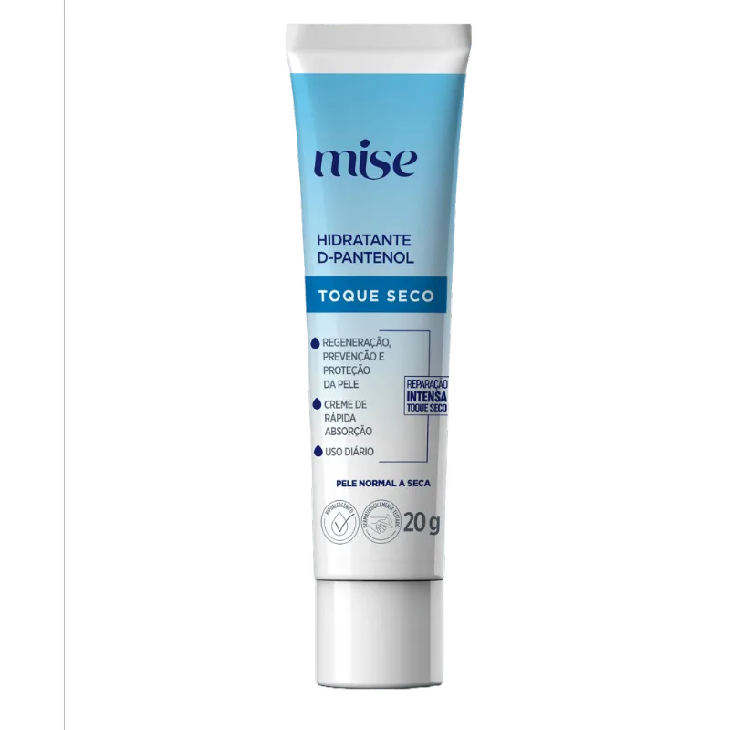 Hidratante Toque Seco D-Pantenol Mise - 20g