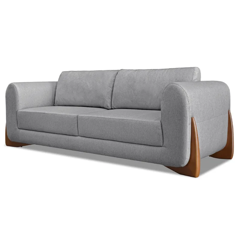 Estofado Glamour 180 cm Almofadas Soltas Molas Bonel Compreflex