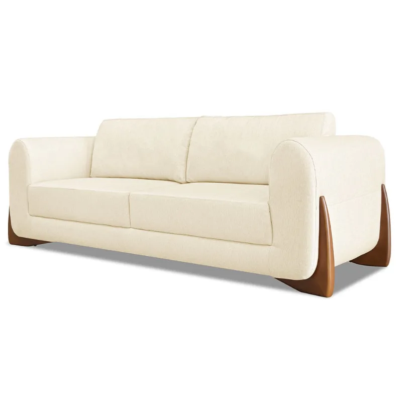 Estofado Glamour 200 cm Almofadas Soltas Molas Bonel Compreflex