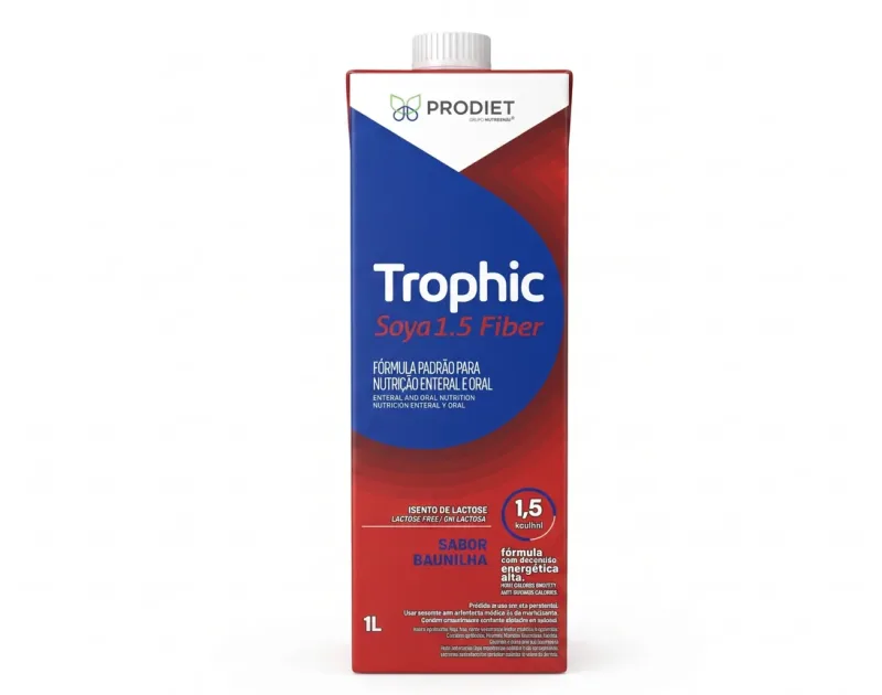 Trophic Soya Fiber 1.5 Baunilha 1L - Prodiet