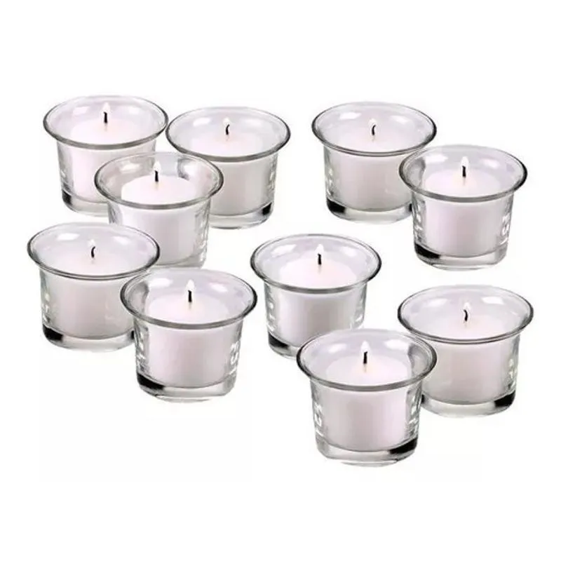 200 Porta Velas Castiçal Vidro Lamparina Decorativas Festas