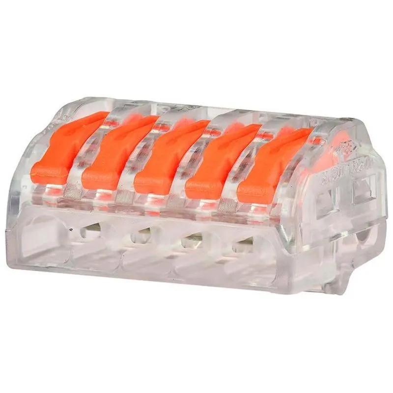 70 X Conector Derivação Borne Emenda Rápida 2, 3, 5 Fios