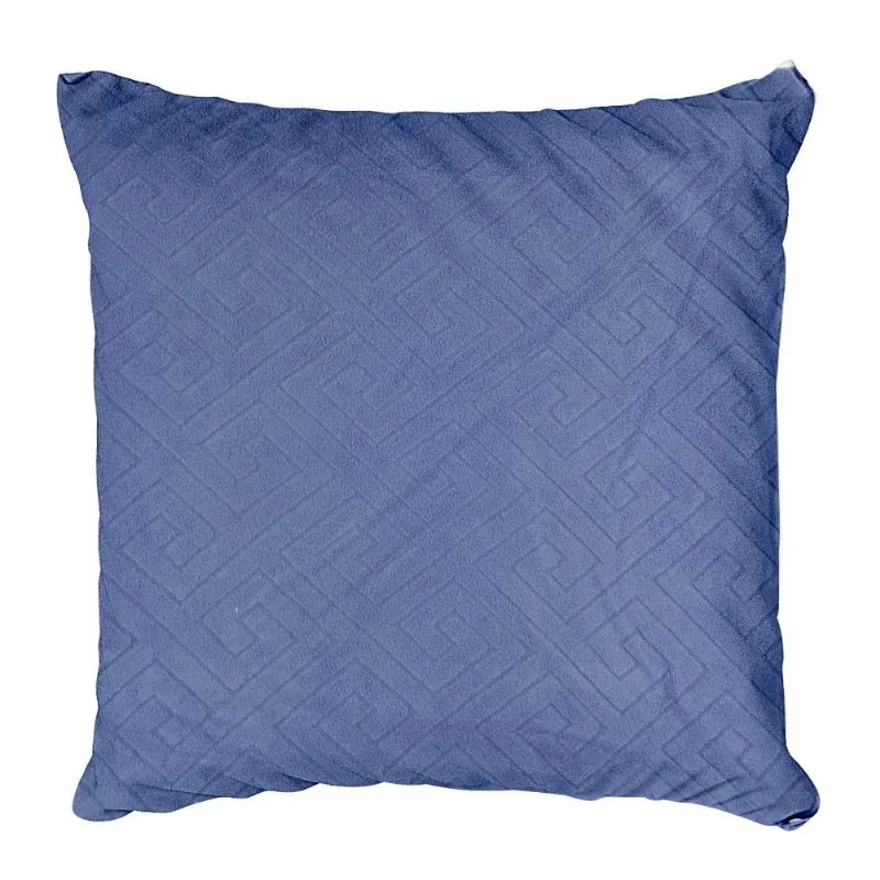 Capa P/ Almofada 44x44cm em Poliéster Dcarte-Azul Escuro