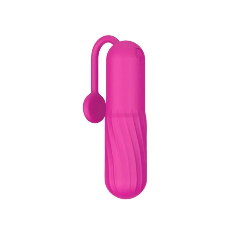 Cápsula Vibratoria com Cerdas Massageadoras 10 Modos de Vibração Me Ame Sex Toys