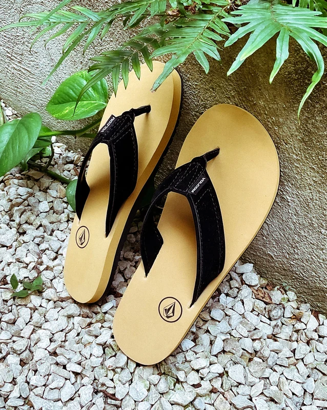 Sandália Volcom Recliner Bege 41_42 / BEGE