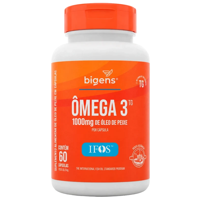 Ômega 3 TG IFOS EPA 540mg + DHA 360mg 60 Cápsulas