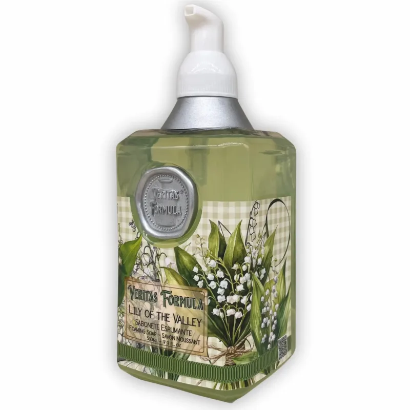Sabonete Líquido Espumante Veritas Formula 530 ml ? Espuma Cremosa para Mãos - LILY OF THE VALLEY