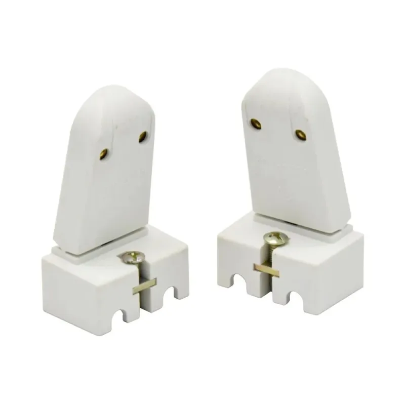 Pct 20 Soquete G13 Pressão Bocal P/ Lâmpada Tubular T8-T12