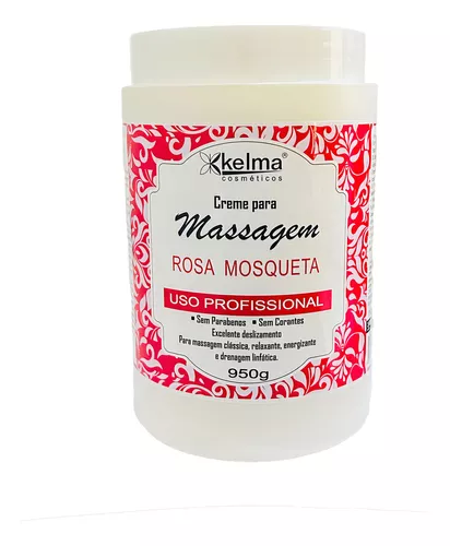 Creme de Massagem Corporal Kelma Rosa Mosqueta 950g