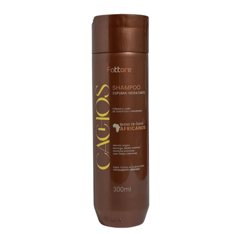 Shampoo Fattore Óleos Africanos 300ml