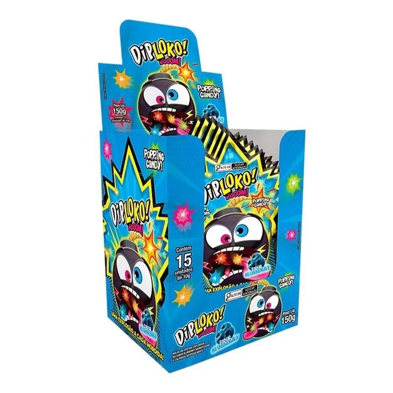 Diploko Boom Like Blueberry 11g - Embalagem Com 15 Unidades
