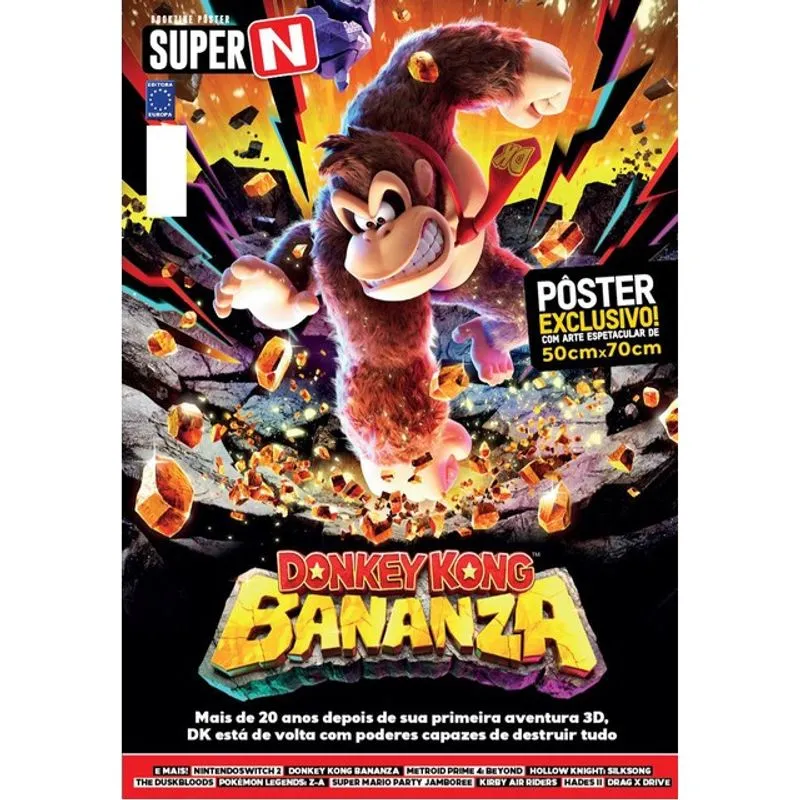 DONKEY KONGA BANANZA - SUPERPÔSTER SUPER N