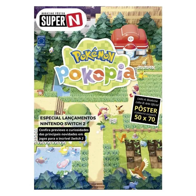 POKÉMON POKOPIA - SUPERPÔSTER SUPER N