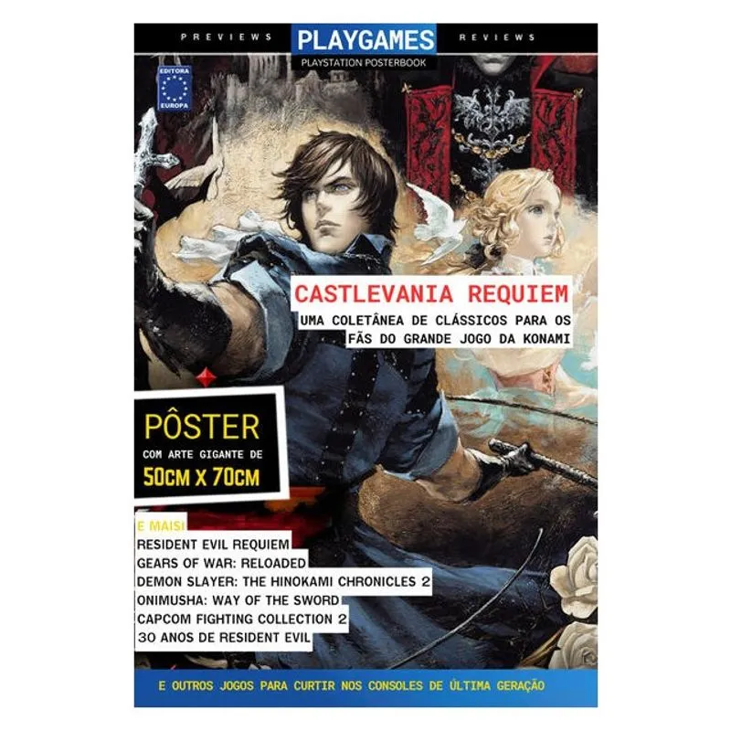 CASTLEVANIA REQUIEM - SUPERPÔSTER PLAYGAMES