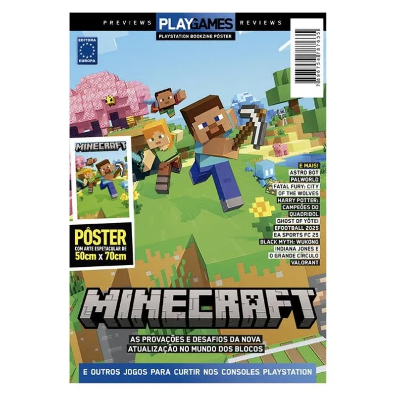 MINECRAFT (VERTICAL) - SUPERPÔSTER PLAYGAMES