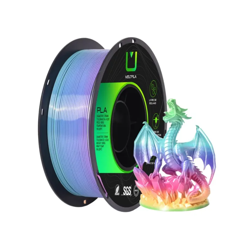 FILAMENTO PLA RAINBOW CANDY COLORS